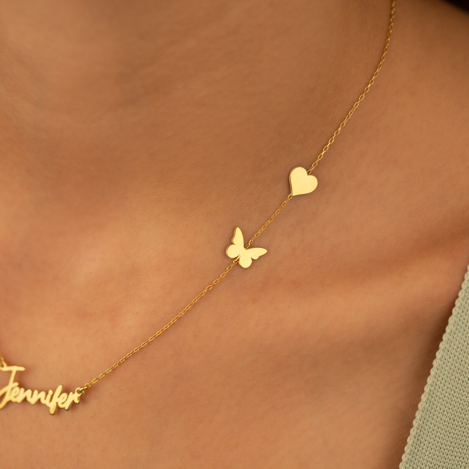 Personalized Customized Butter - Birth Flower Necklace recension och pris