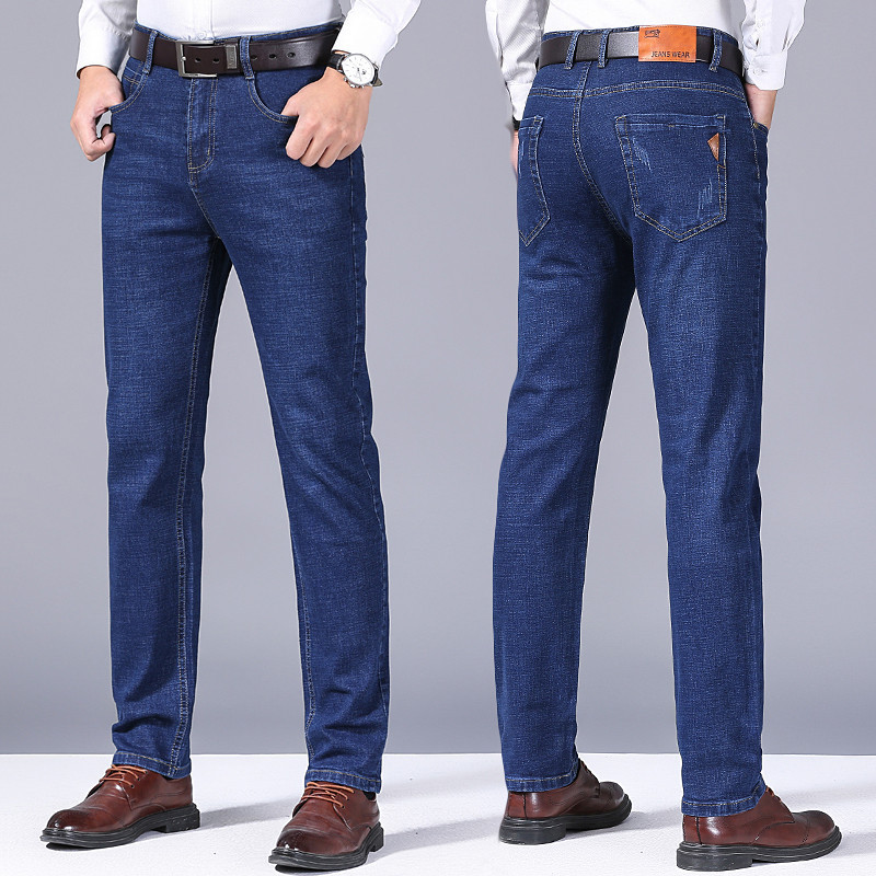 2024 Summer Thin Men's Elastic - Levis Jeans 501 recension och pris
