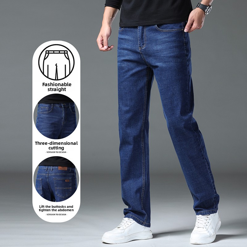 2026 New Men's Straight Denim  - Levis Jeans 501 recension och pris