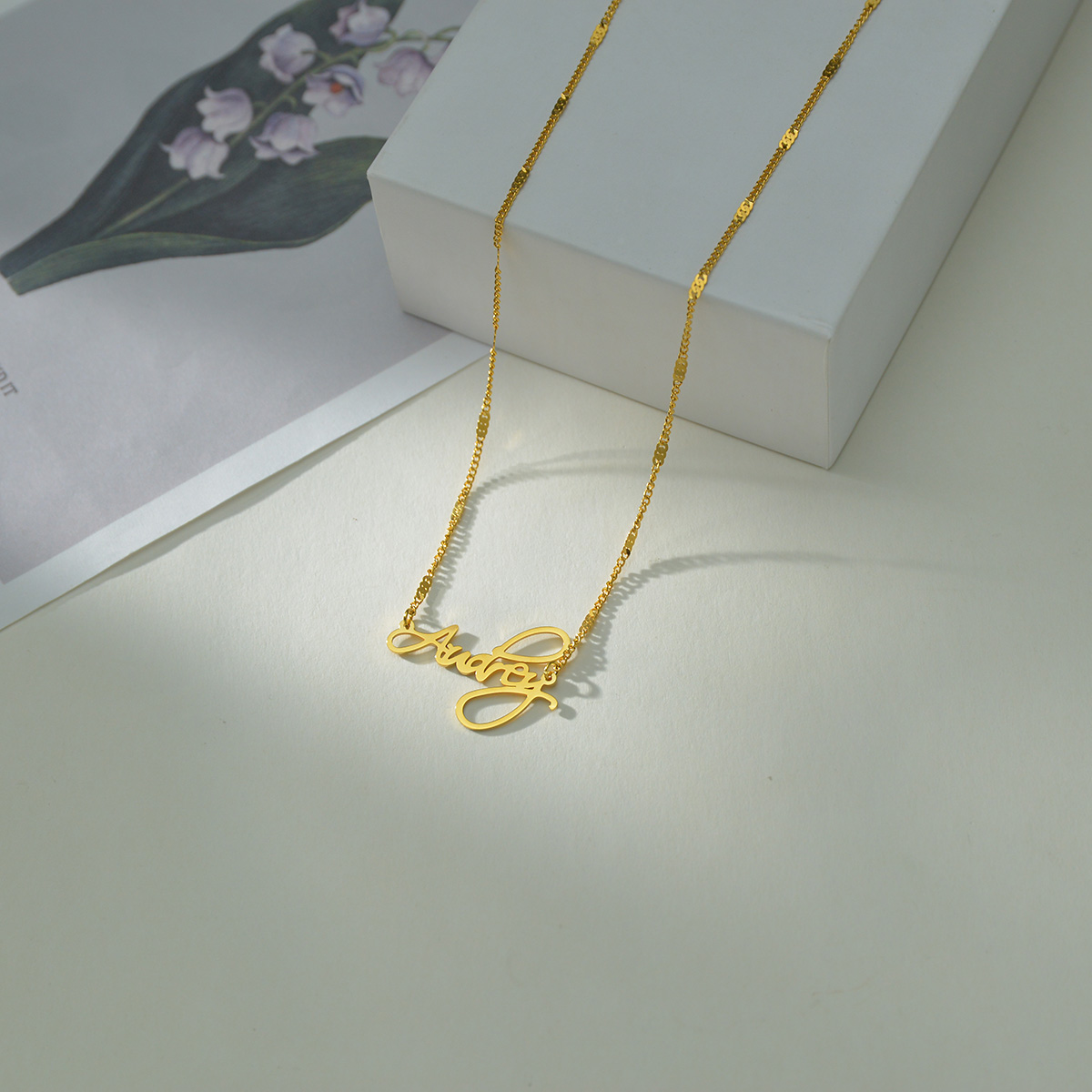 Atoztide Customized Fashion St - Birth Flower Necklace recension och pris
